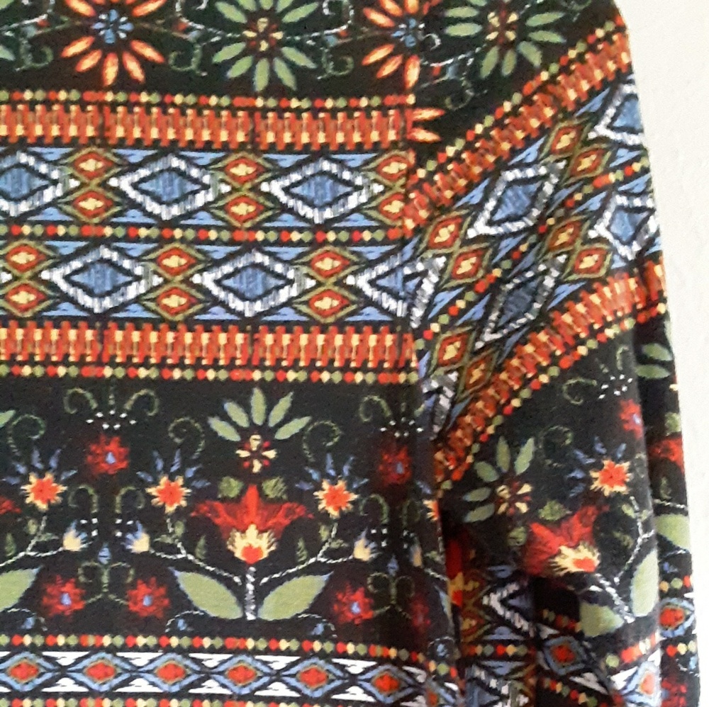 Boho Stretchy Bell Cuff Dress - Picture 6 of 6